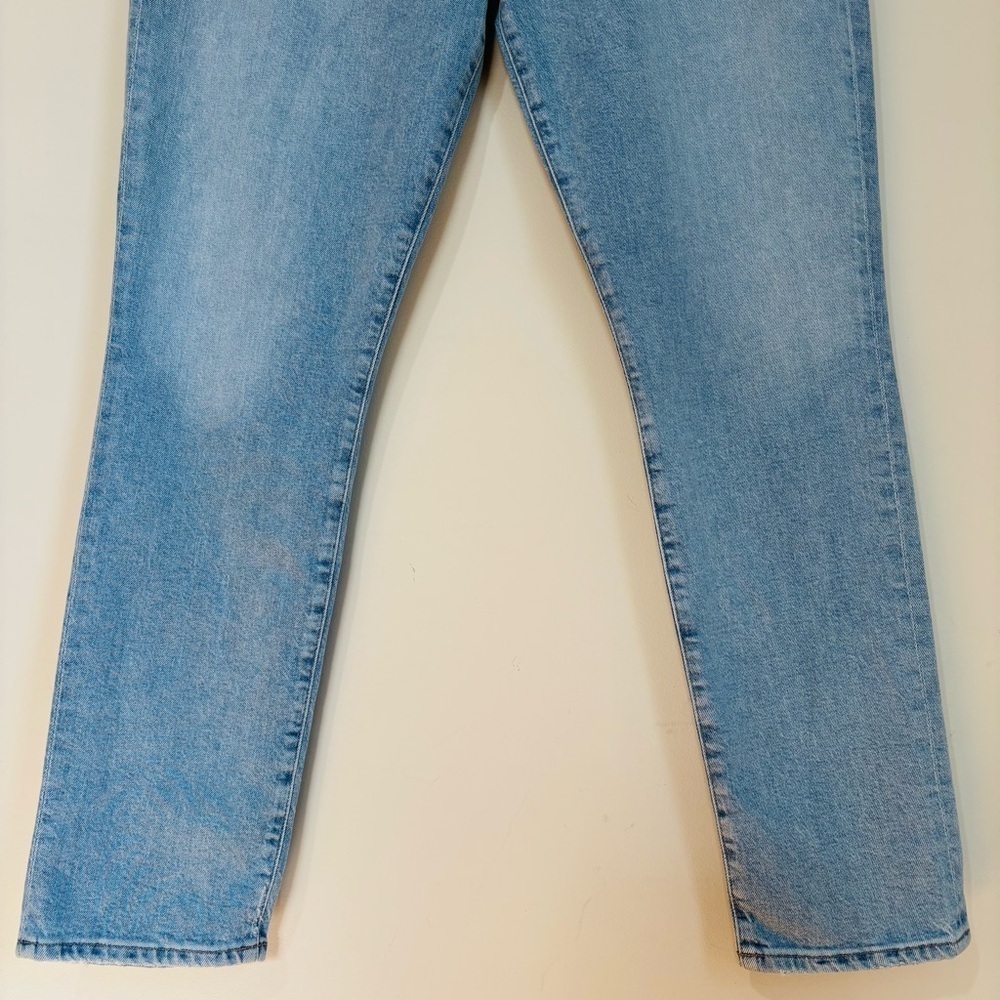 CITIZENS OF HUMANITY Olivia High Rise Light Wash Slim Straight Leg  Ankle Jeans - Picture 6 of 16